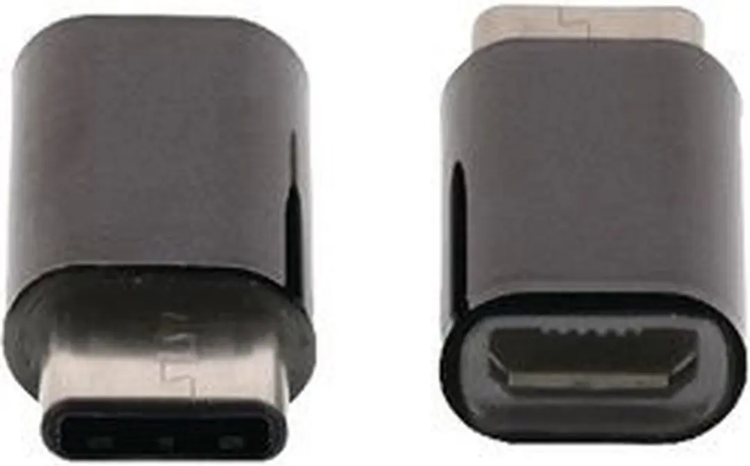 Valueline VLCP60910B USB-C naar USB Micro-B Adapter - Zwart