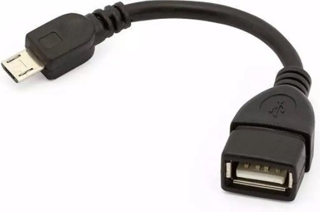 Valueline Micro USB OTG Kabel - Zwart