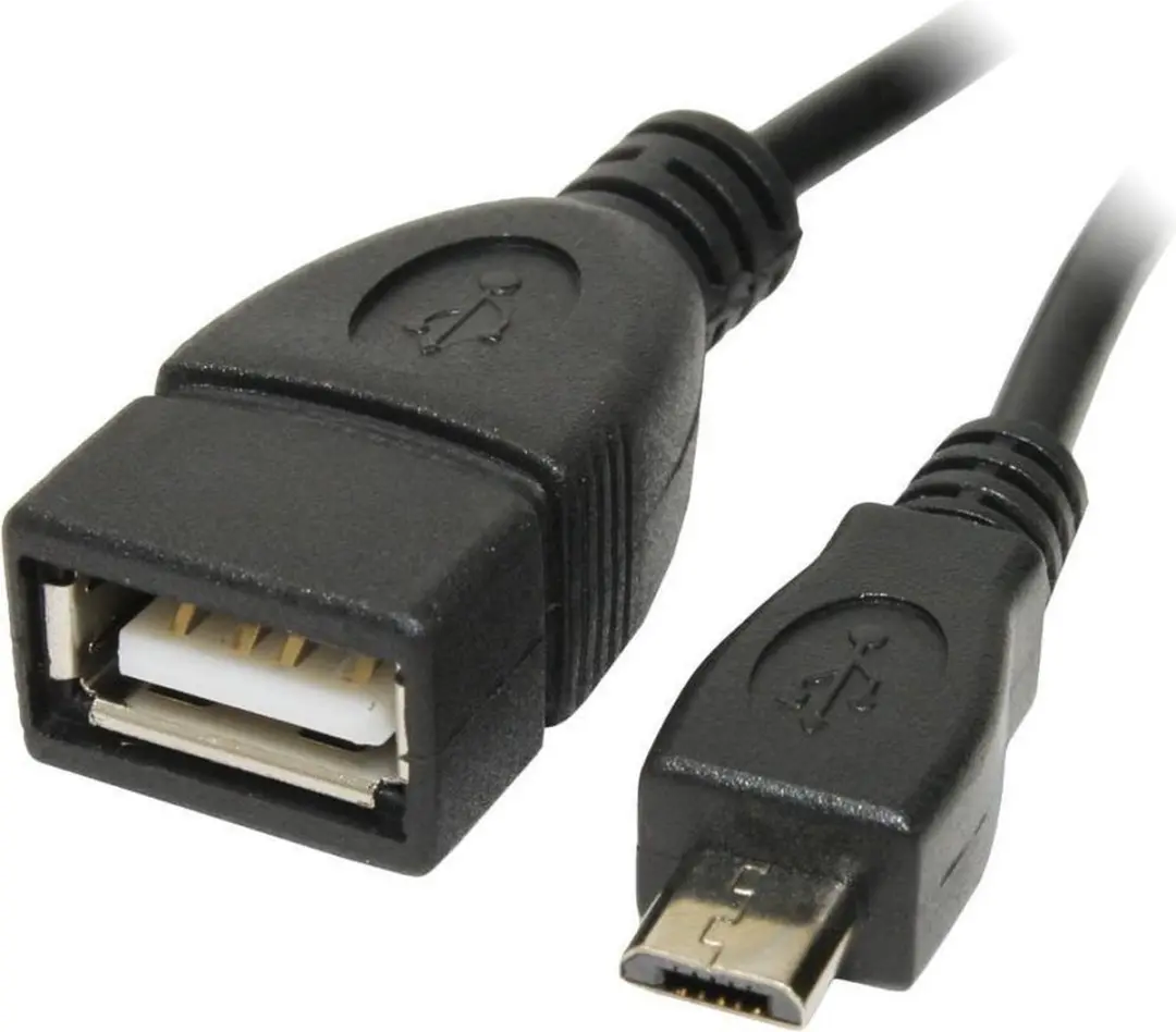 Valueline Micro USB OTG Kabel - Zwart - afbeelding 6 van 6