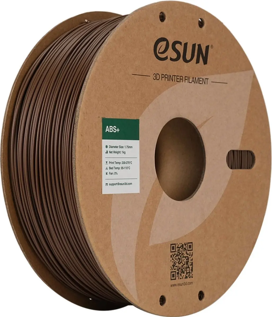 ESUN ABS+ Brown 3D Printer Filament 1.75mm