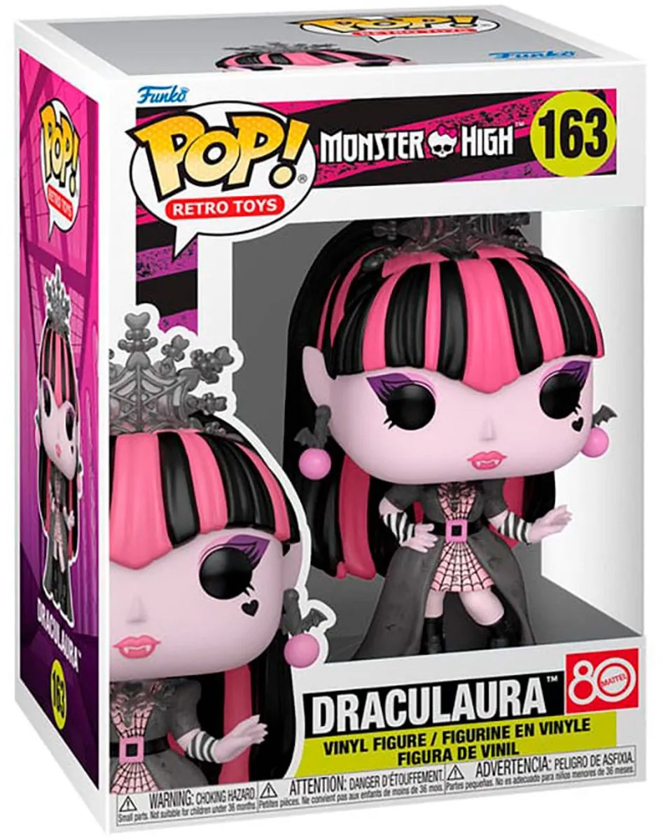 Funko Pop! Monster High Draculaura #163 - Multicolor