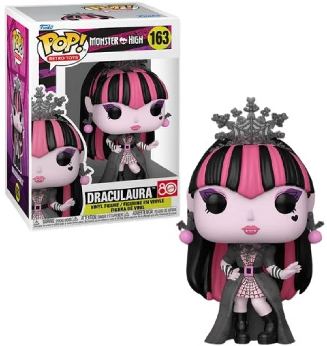 Funko Pop! Monster High Draculaura #163 - Multicolor