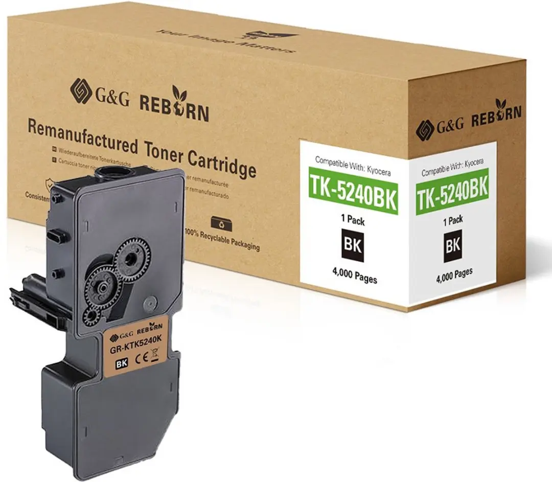 G&G Toner 21304 Compatibel Kyocera TK-5240K