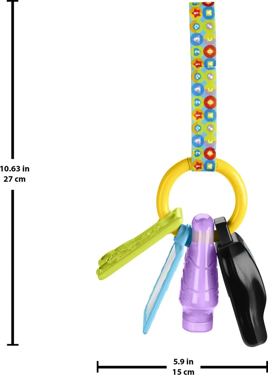 Fisher Price Luisteren en Leren Activiteitensleutels + Geluid