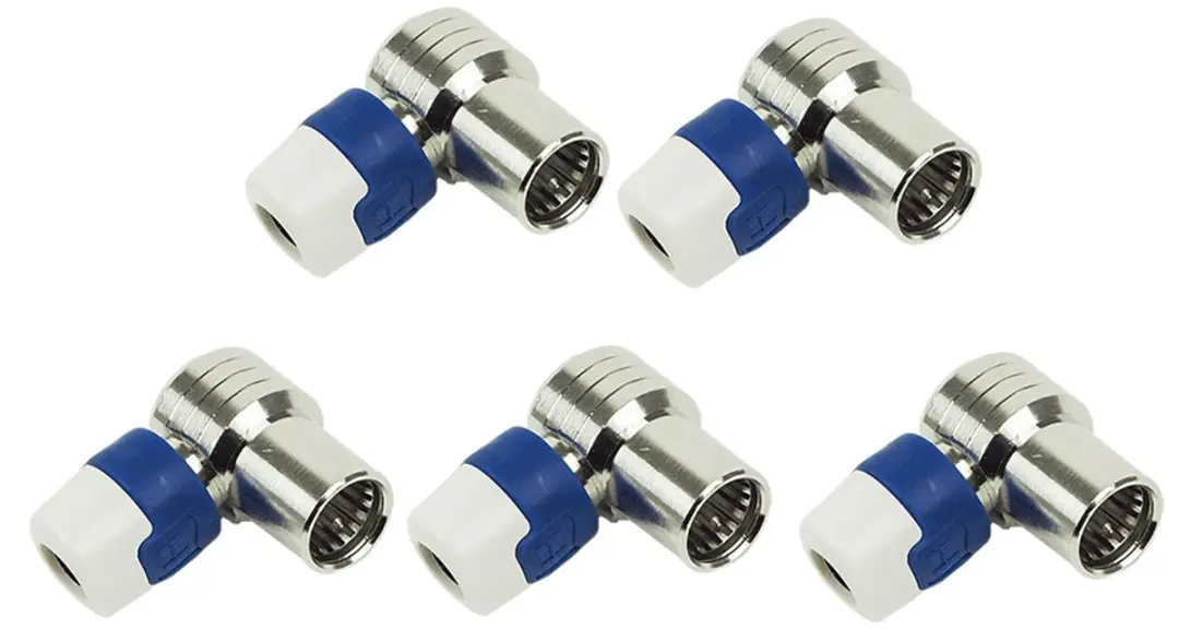 Hirschmann QFA 5 Quick Fix F-connector Haaks - 5 Stuks - afbeelding 6 van 6