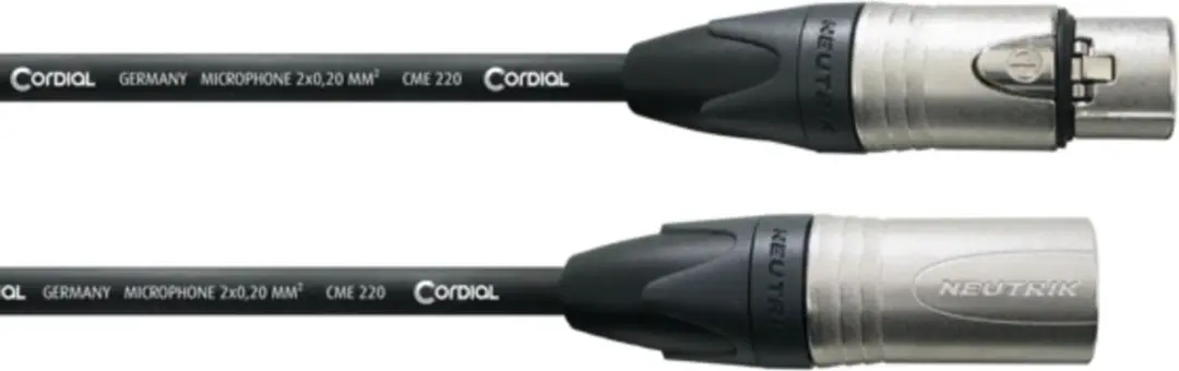 Cordial CXM FM Select Microfoonkabel XLR M/V