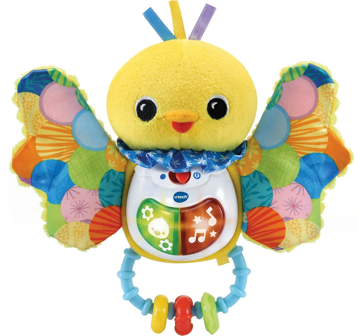 VTech Baby Fladder & Fluit Rammelaar 80-558723 - Blauw