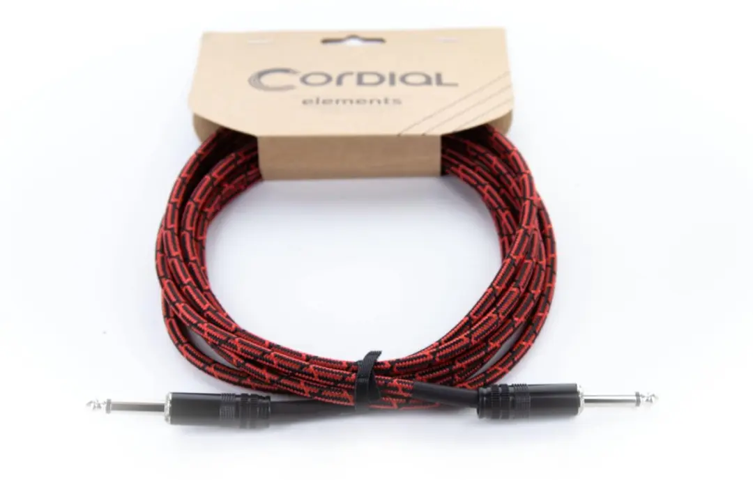 Cordial EI 1.5 PP-TWEED-RD Instrumentkabel 1,5 m - afbeelding 3 van 5