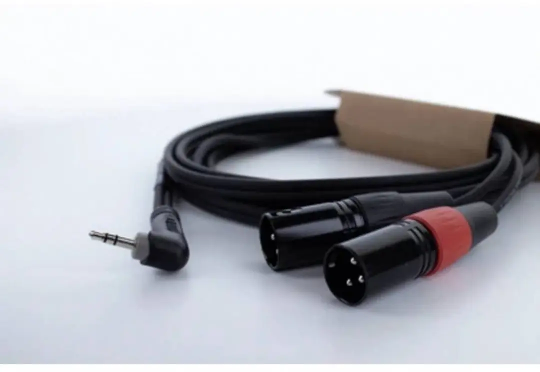 Cordial EY 3 WRMM Y-Adapterkabel 3m - Zwart
