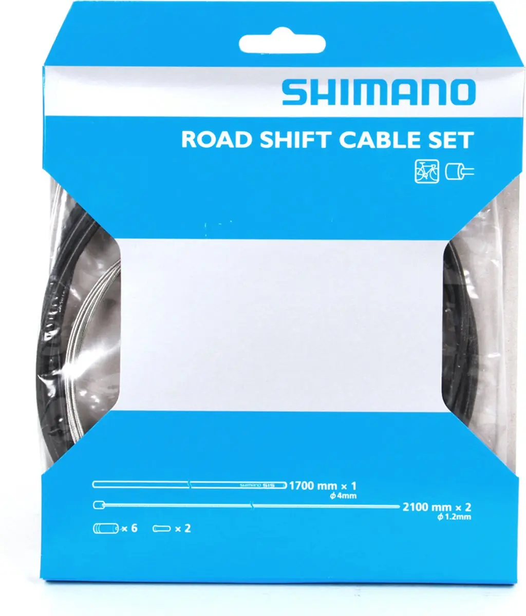 Shimano SIS Schakelkabelset Y60098501 - 2 Binnenkabels - Zwart - afbeelding 6 van 6