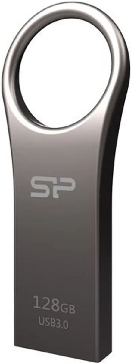 Silicon Power Jewel J80 SP128GBUF3J80V1T USB Stick - 128GB - Grijs