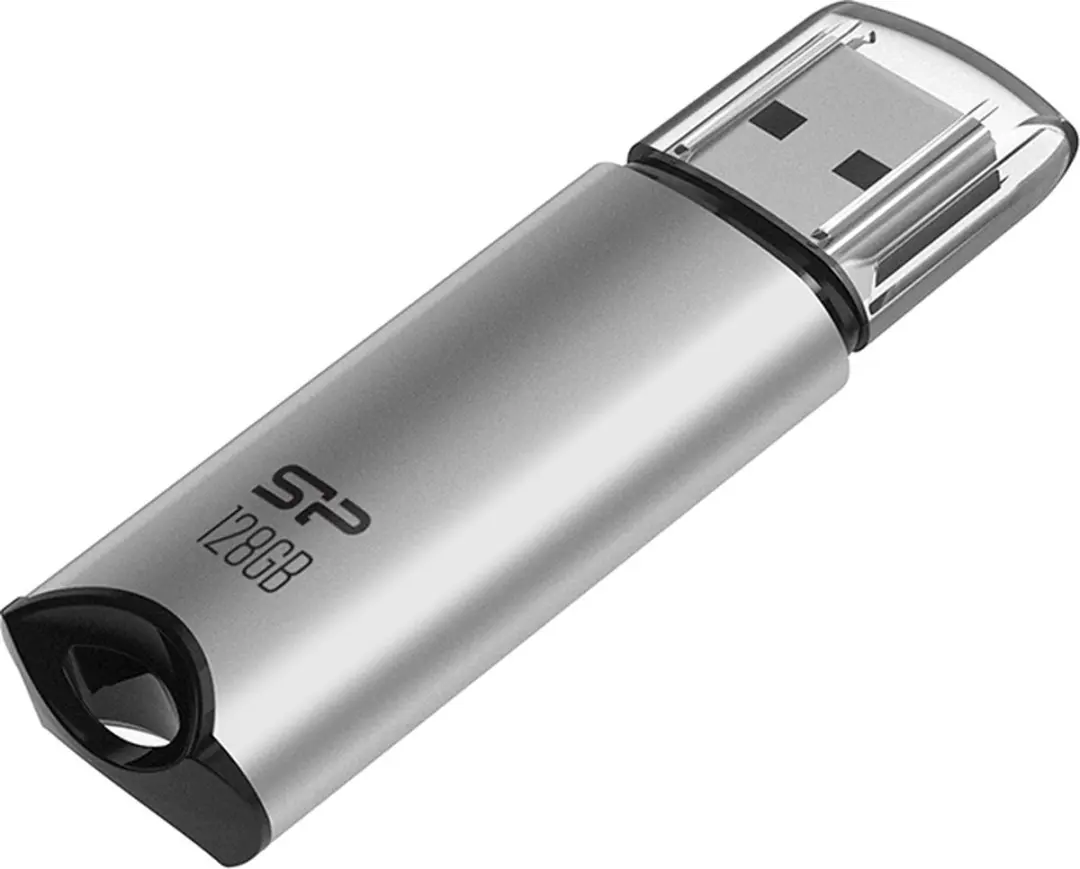 Silicon Power Marvel M02 USB Flash Drive 32GB - Zilver - afbeelding 2 van 3