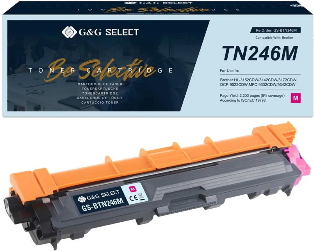 G&G Toner Magenta GS-BTN246M - Standaard formaat