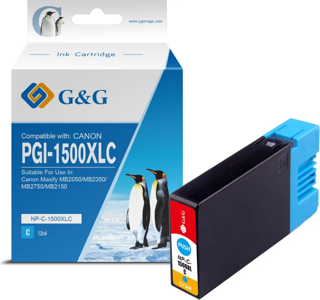 G&G Inktcartridge 1C1500C