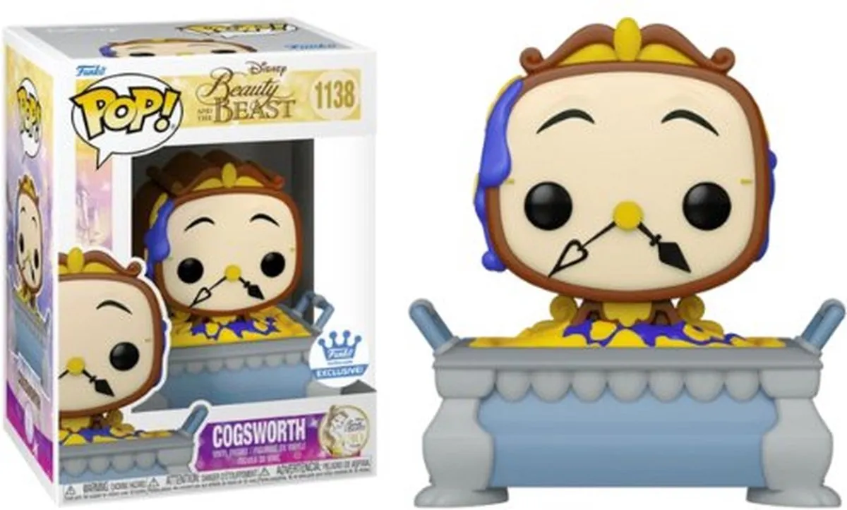 Funko Pop! Disney Beauty and the Beast Cogsworth Cobbler