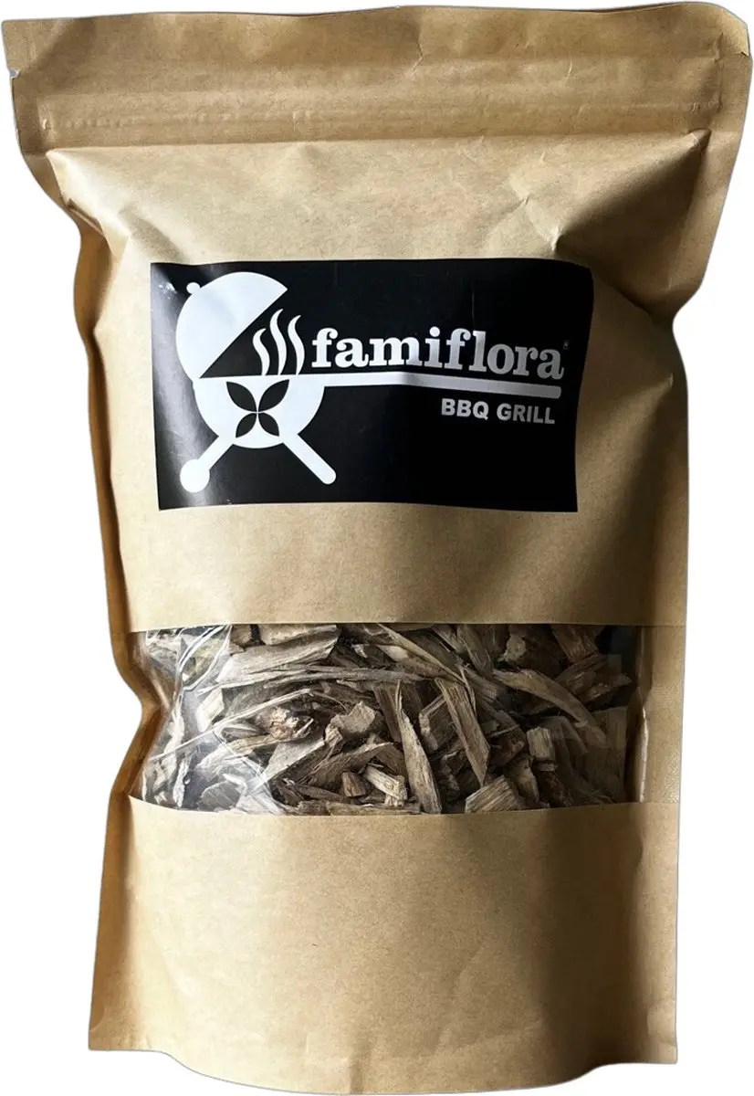 Famiflora Roksnippers Sinaasappelhout BBQ 500g
