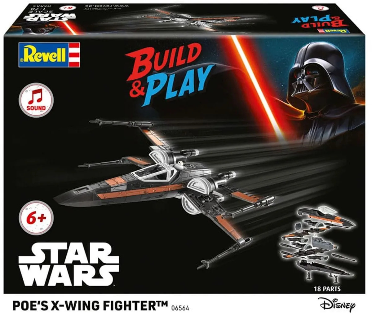 Revell 06564 Star Wars X-wing Fighter Modelbouwpakket - 1:72 - 18 Onderdelen - Multi