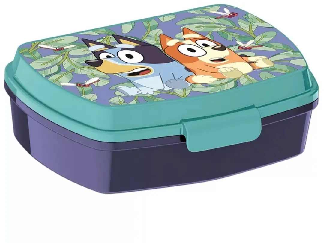 Bluey brood trommel, Brooddoosje bluey, Bluey, Broodtrommel, kinder brooddoos, l
