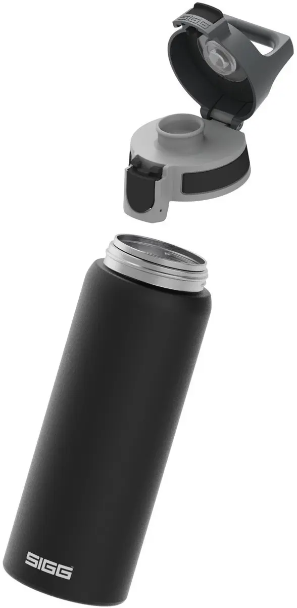 Sigg Shield One 0.75L Drinkfles - Zwart - afbeelding 5 van 5