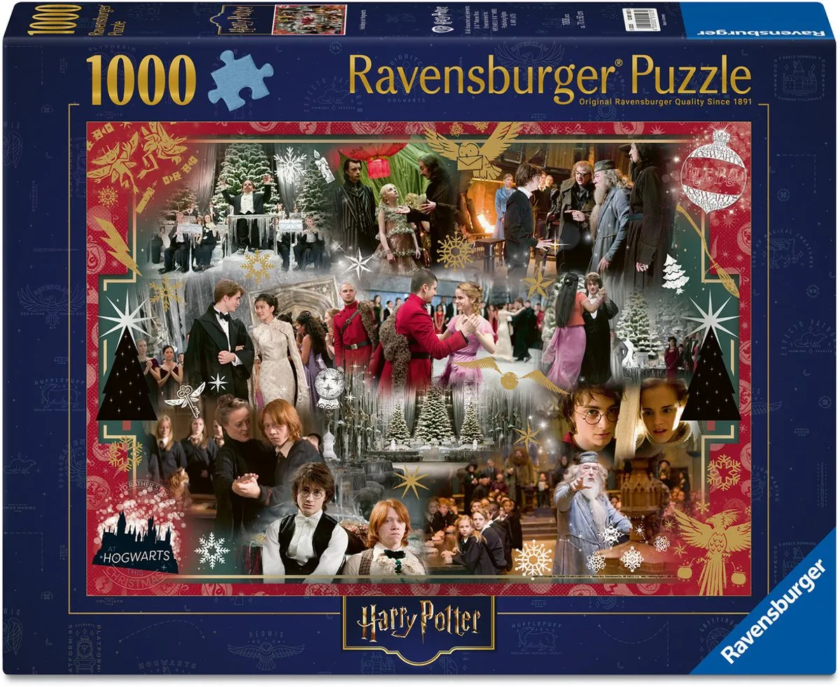 Ravensburger Harry Potter Vakantie op Hogwarts Legpuzzel 1000 Stukjes - Multicolor