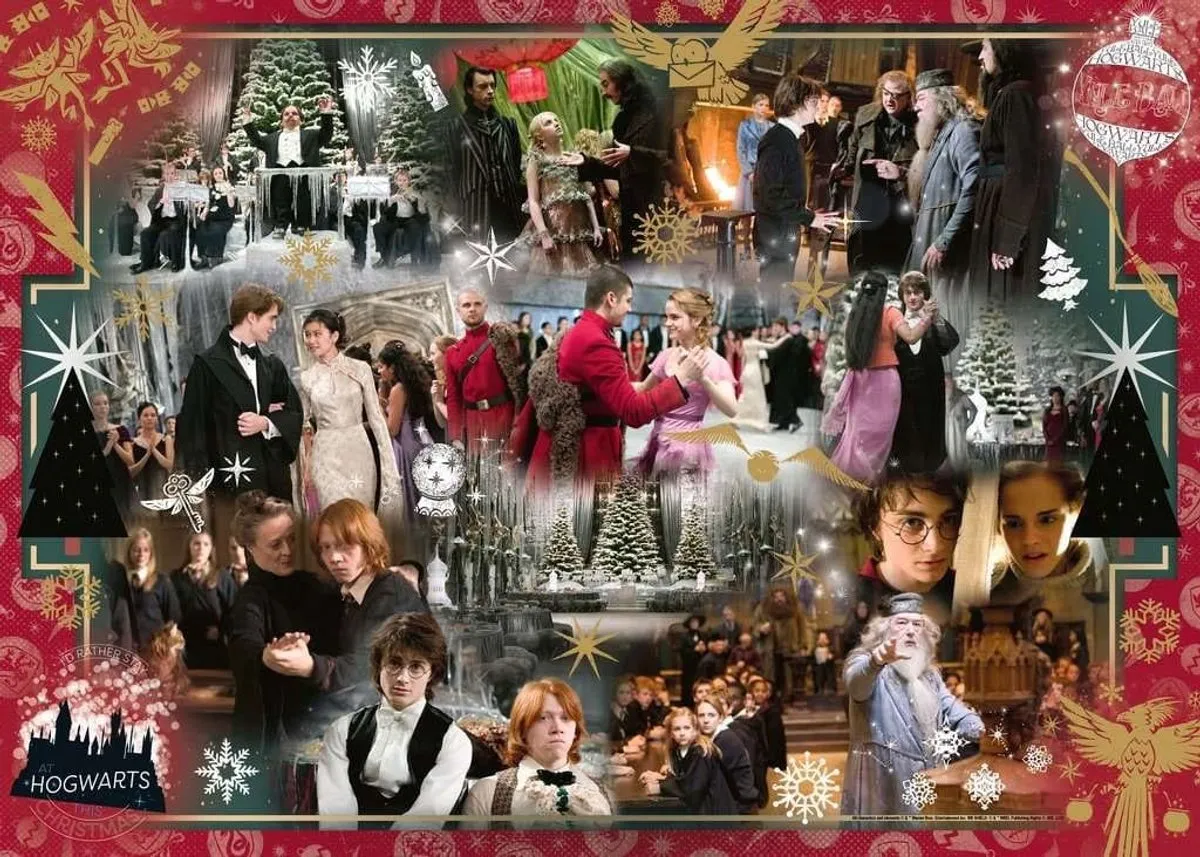 Ravensburger Harry Potter Vakantie op Hogwarts Legpuzzel 1000 Stukjes - Multicolor