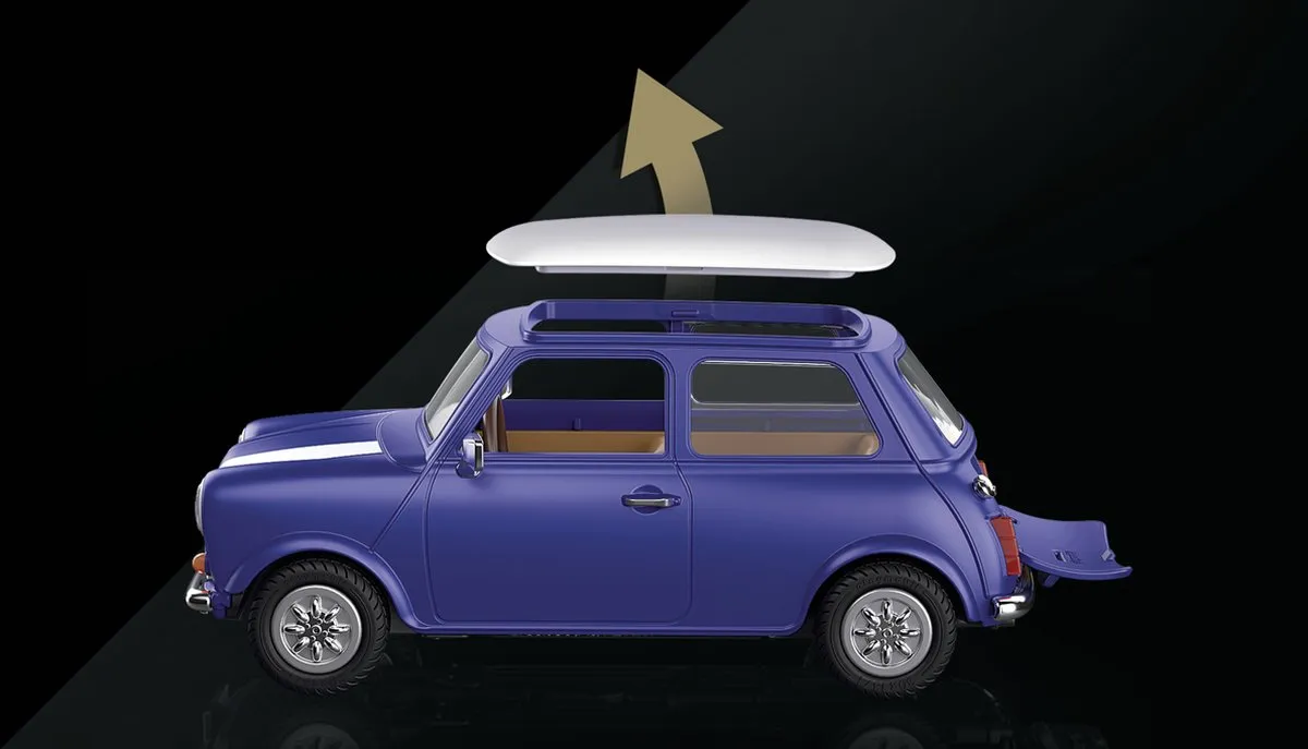 Playmobil Mini Cooper 70921 - Blauw