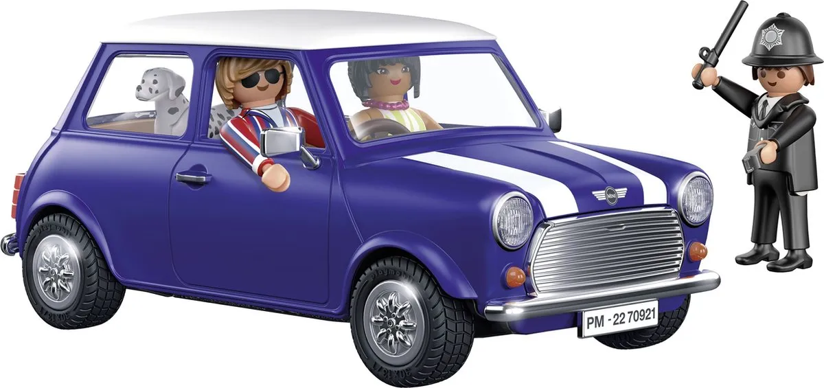 Playmobil Mini Cooper 70921 - Blauw