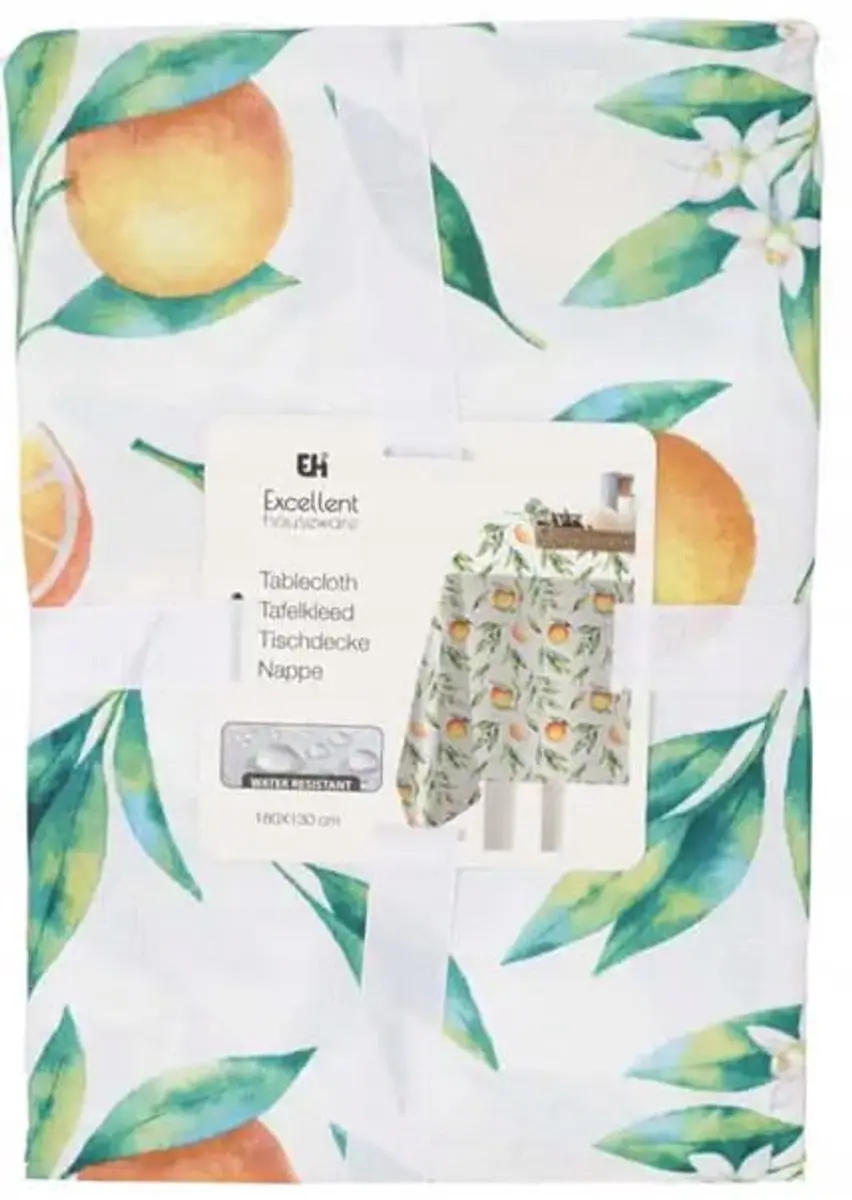 Koopman Excellent Houseware Tafellaken 180x130cm - Fruitmotief