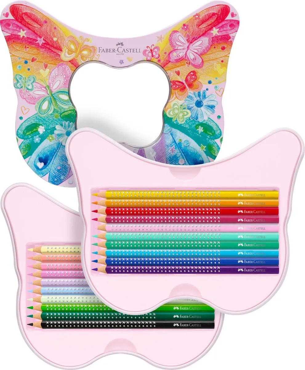 Faber-Castell Sparkle Kleurpotloden 20 Stuks - Vlinderblik
