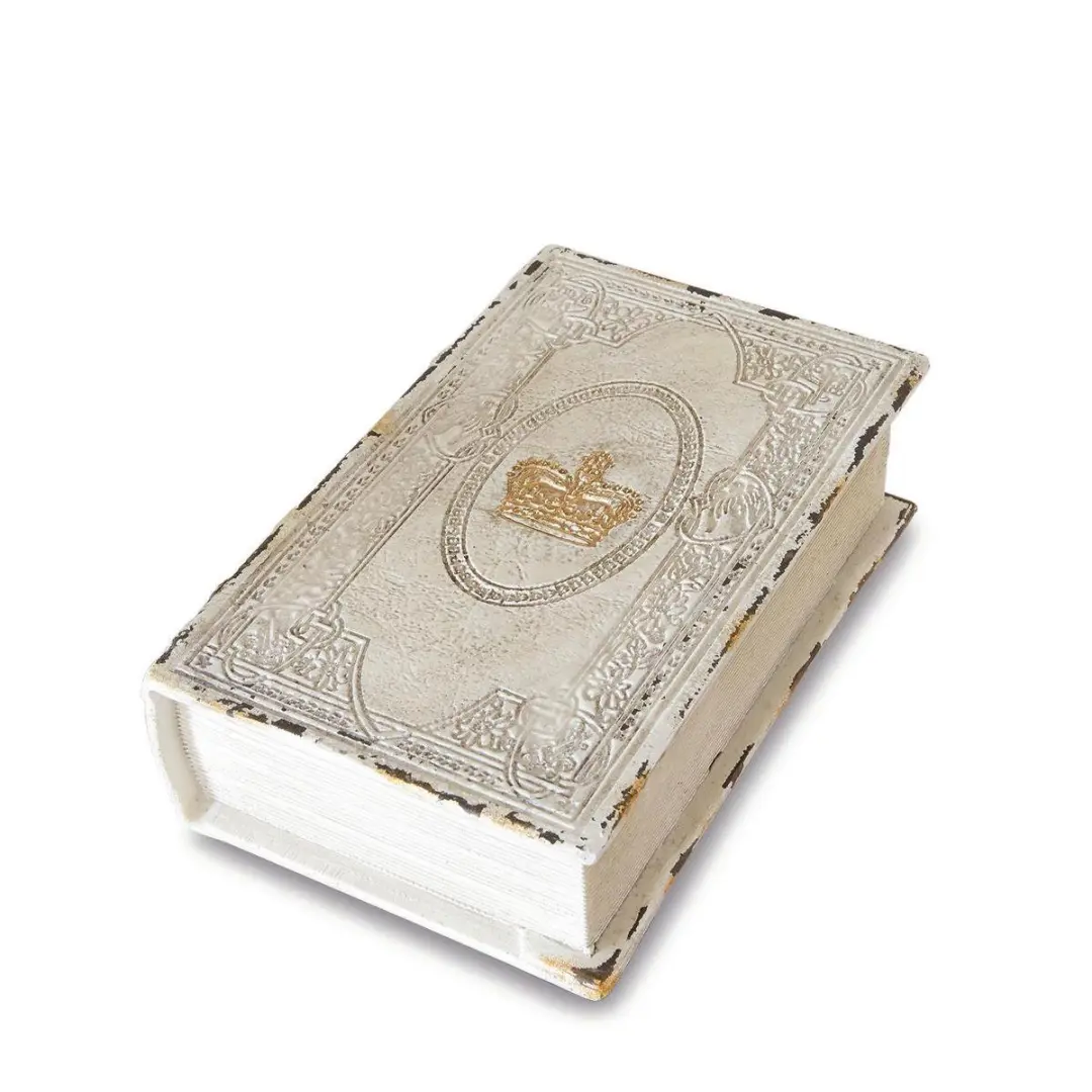 Loberon Boekenkistje Anglure - Antiekcrème