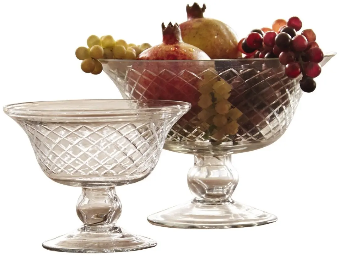 Loberon Glazen Schaal Set 22cm