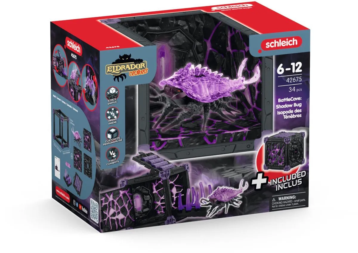 Schleich Eldrador Creatures BattleCave Pissebed - 39042675
