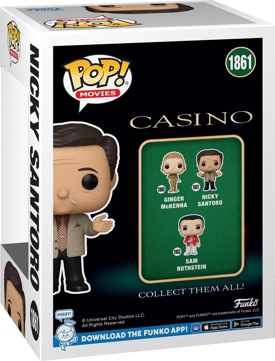 Funko Pop Movies Casino Nicky Santoro #1861 - Multi