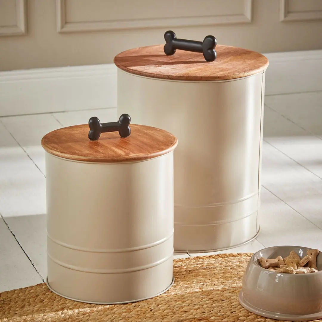 Loberon Esteluna Potten - 2 Stuks 29cm Beige - afbeelding 3 van 3