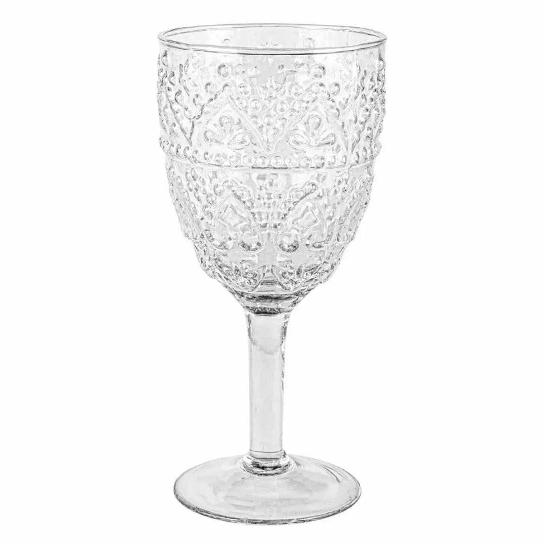 Loberon Glas Set 4 Stuks - Ø8.5cm Heldere Wijnglazen - afbeelding 2 van 6