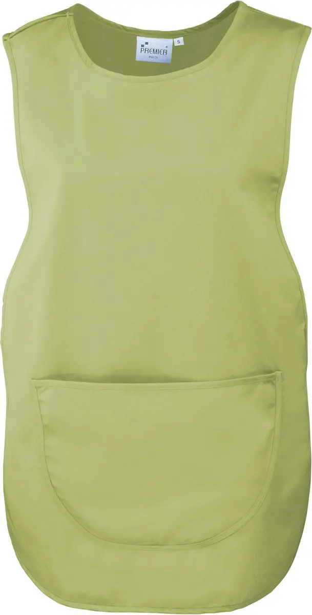 Schort/Tuniek/Werkblouse Unisex L Premier Lime 65% Polyester, 35% Katoen