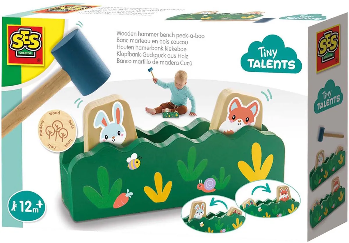 SES Creative Tiny Talents Houten Hamerbank