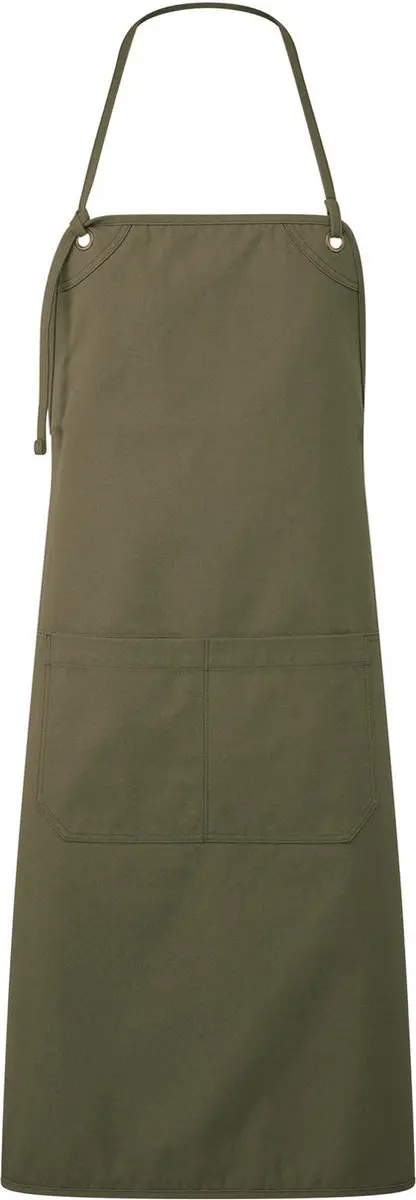 Schort/Tuniek/Werkblouse Unisex One Size Premier Olive 60% Katoen, 40%
