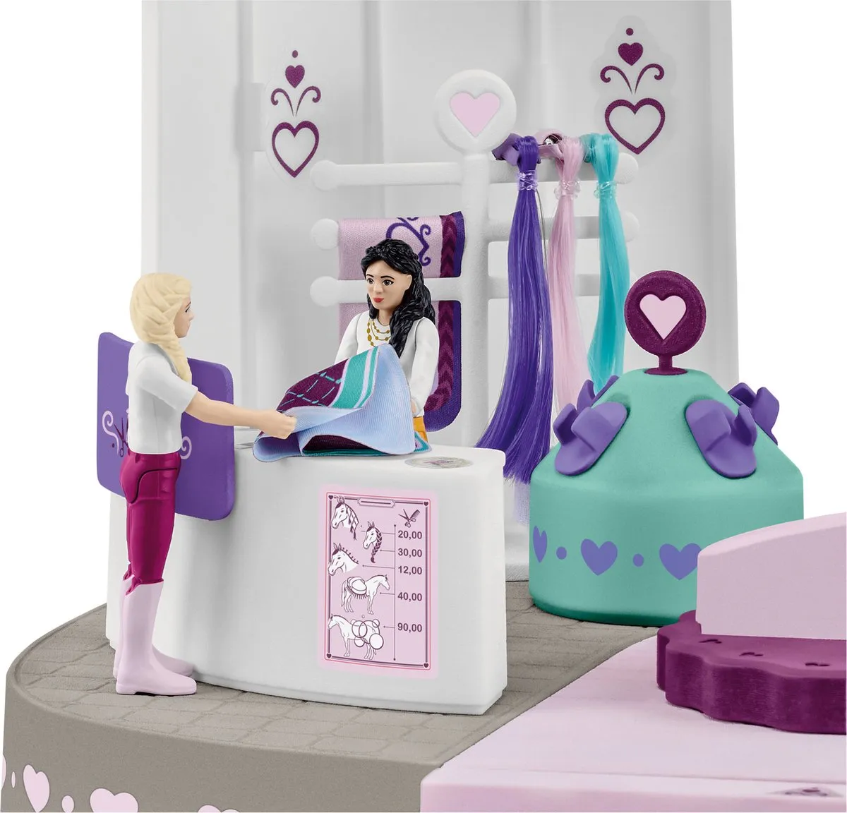 Schleich Sofia's Beauties Horse Club - 2 Paarden - 99 Onderdelen - Multikleur
