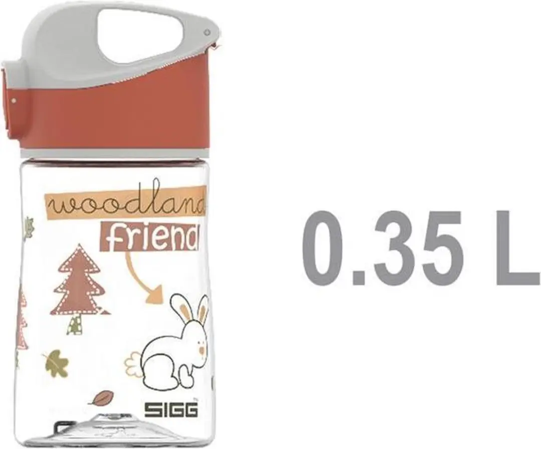 Sigg Miracle Woodland Friend 0.35L - Rood - afbeelding 3 van 3