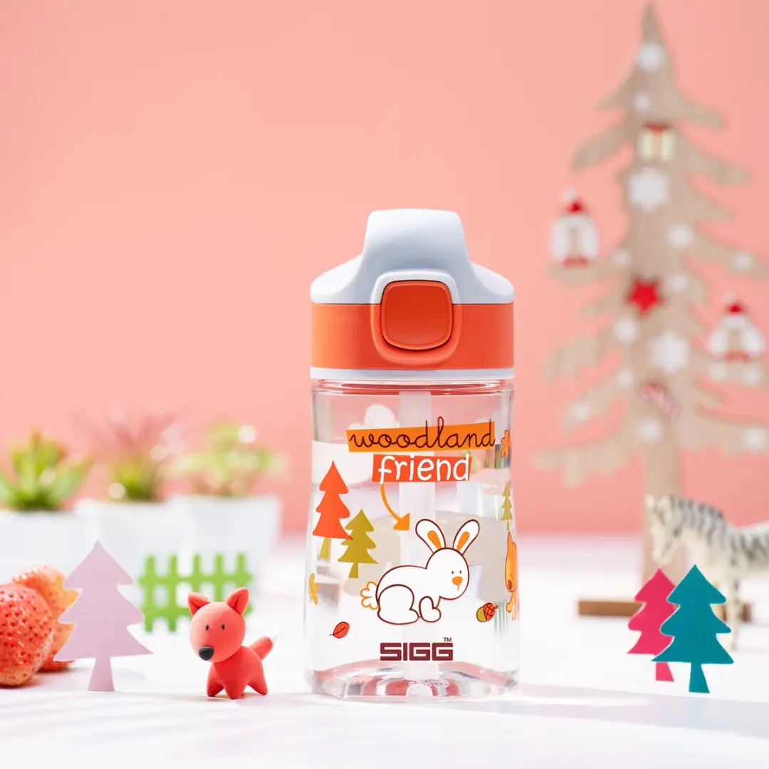 Sigg Miracle Woodland Friend 0.35L - Rood - afbeelding 2 van 3