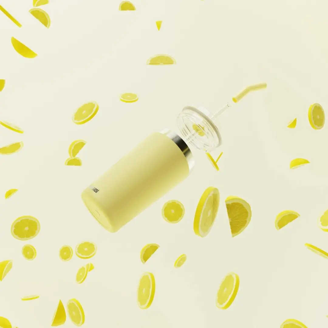 Sigg Helia 0.45L Drinkfles - 450ml - Geel - afbeelding 3 van 6