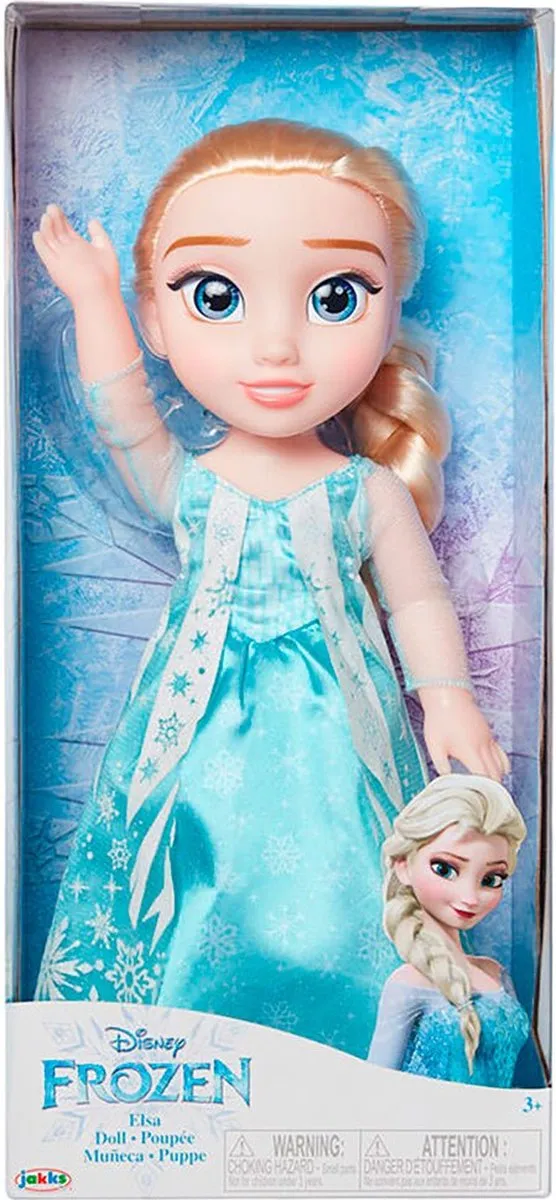 Disney Frozen Elsa Pop 38cm - Blauw