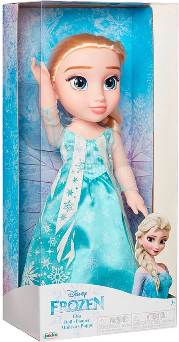 Disney Frozen Elsa Pop 38cm - Blauw