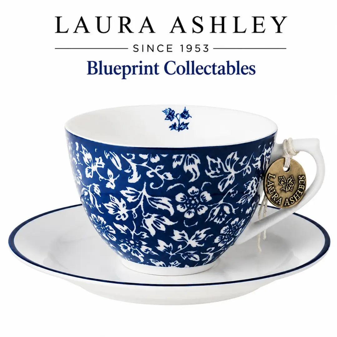 Laura Ashley Blueprint Kop & Schotel Koffieset