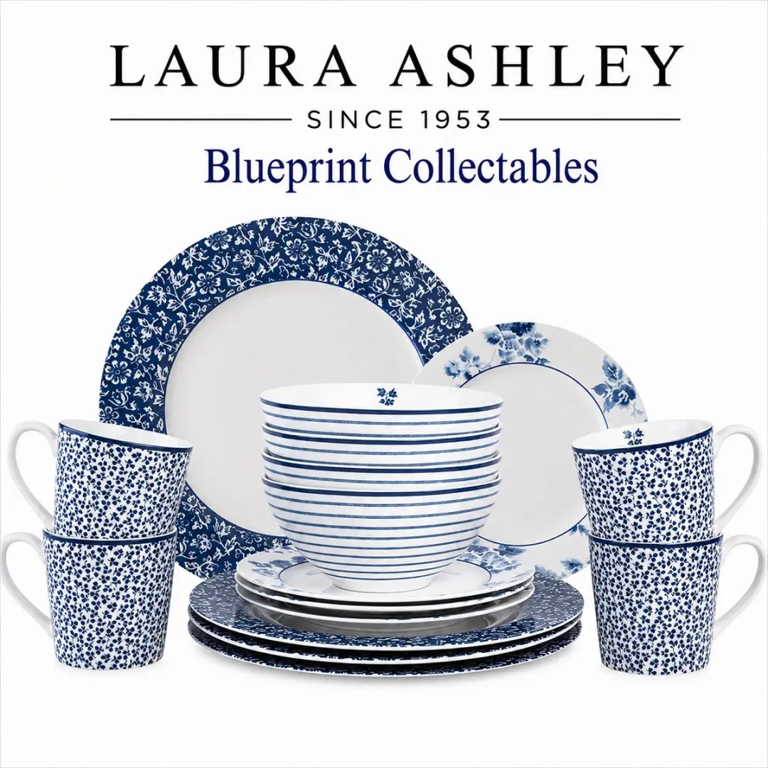 Laura Ashley Blueprint Collectables Serviesset