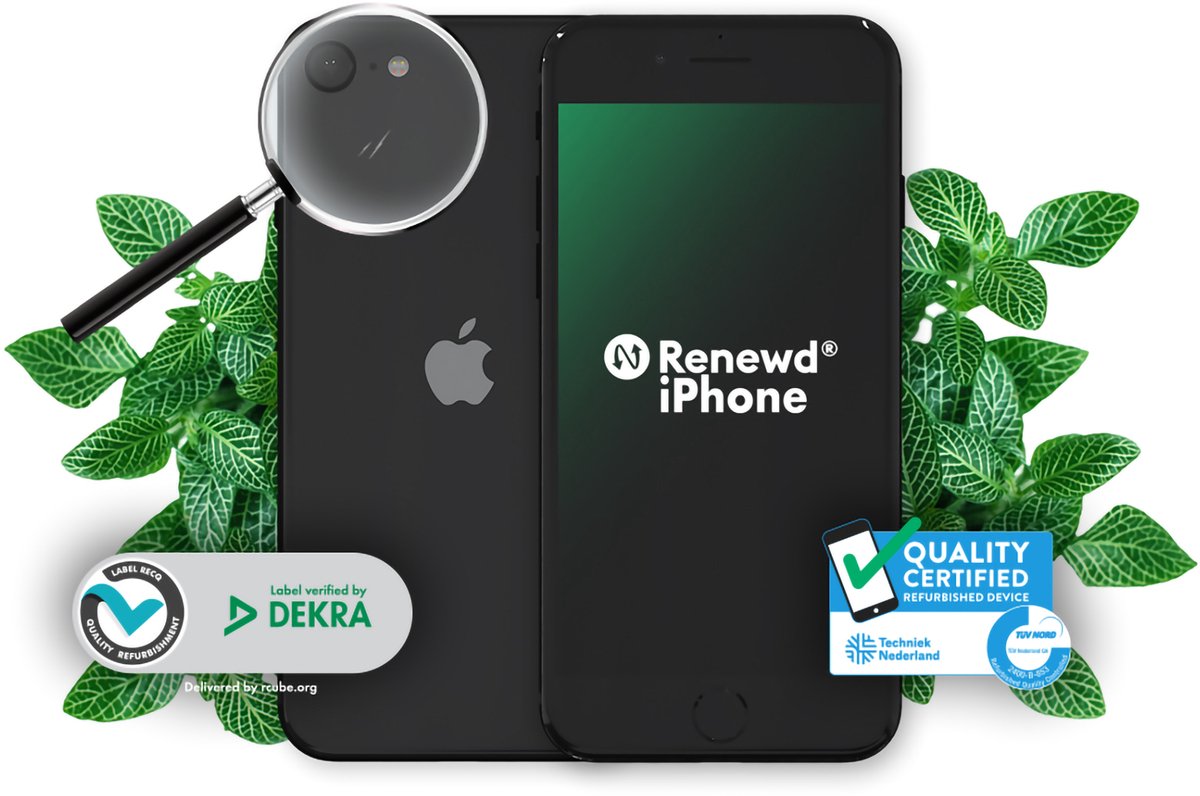 Apple iPhone SE (2022) - 64GB - Zwart