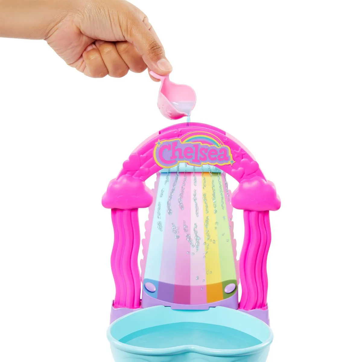 Barbie Chelsea Regenboogwaterglijbaan HTK39 - Multikleuren