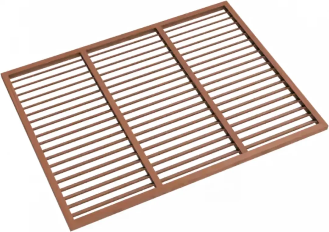 Evolar Achterplaat voor Airco Omkasting Tropical Teak XL