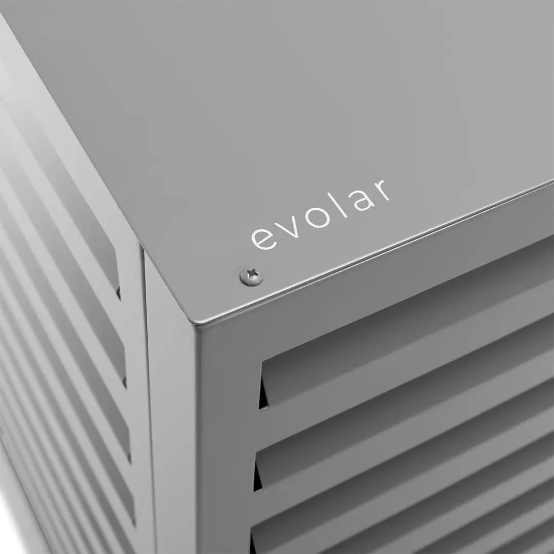 Evolar EVO-COVER-XSA Airco-omkasting Buitenunit - 90x60x40cm - Licht Antraciet - afbeelding 4 van 6